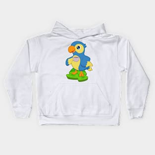 Parrot Cup Coffee Kids Hoodie